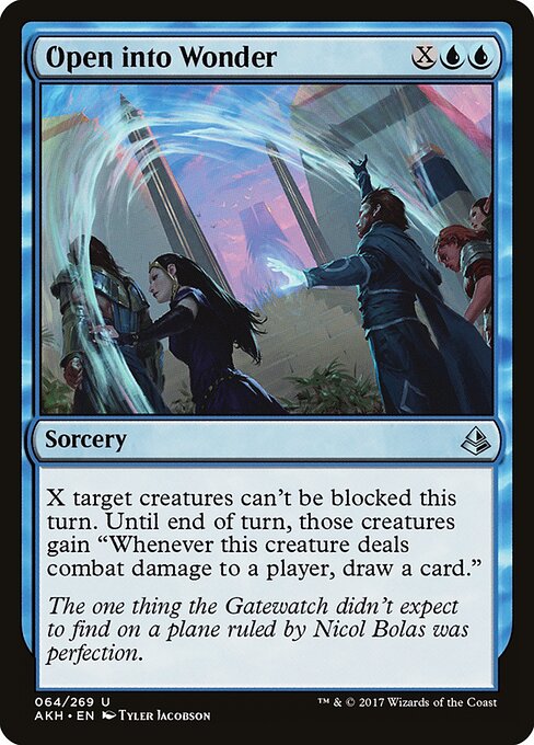 Open into Wonder — Front