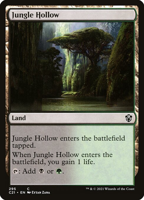 Jungle Hollow — Front