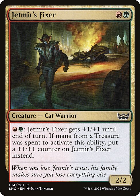 Jetmir's Fixer — Front