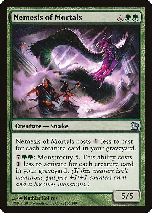 Nemesis of Mortals — Front