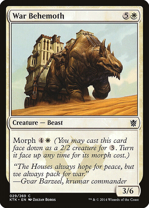 War Behemoth — Front