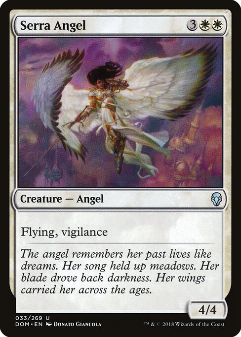 Serra Angel — Front