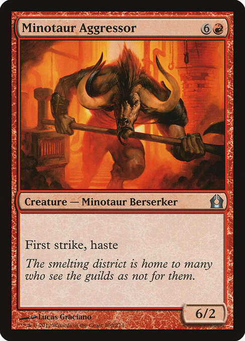 Minotaur Aggressor — Front