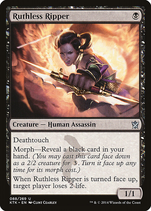 Ruthless Ripper — Front