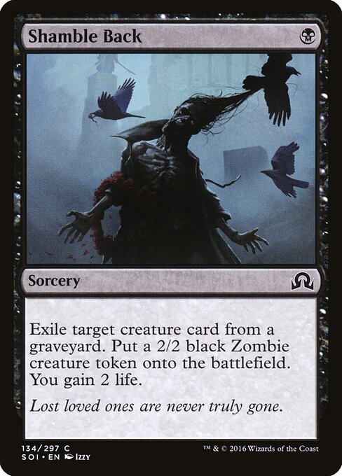 Shamble Back — Front