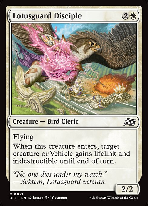Lotusguard Disciple — Front