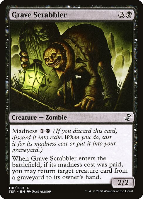 Grave Scrabbler — Front