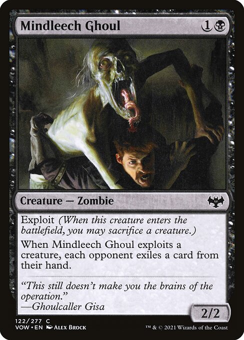 Mindleech Ghoul — Front