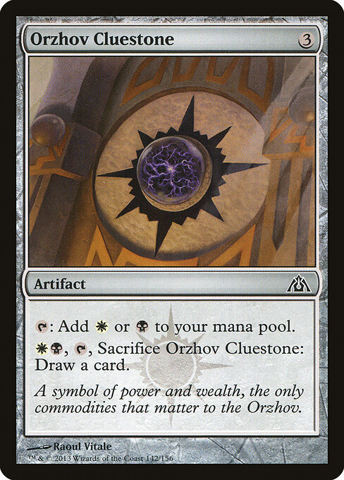 Orzhov Cluestone — Front