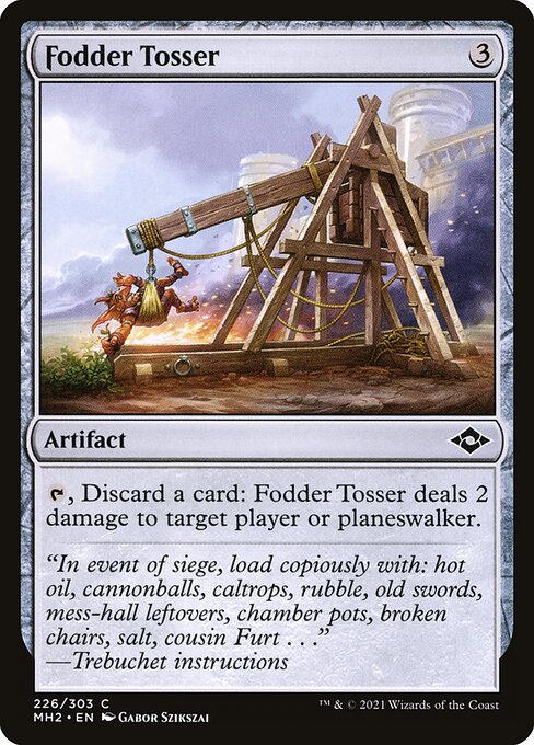 Fodder Tosser — Front