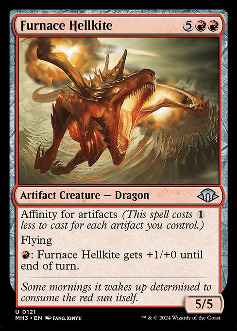 Furnace Hellkite — Front