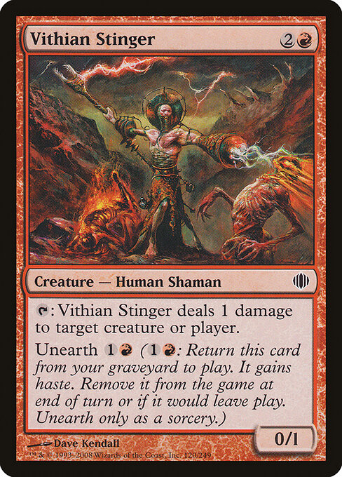 Vithian Stinger — Front