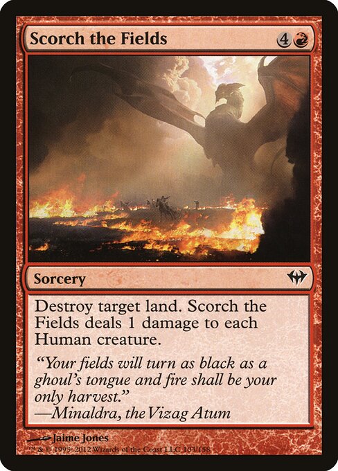 Scorch the Fields — Front