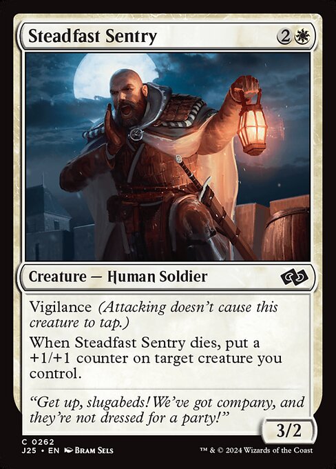 Steadfast Sentry — Front