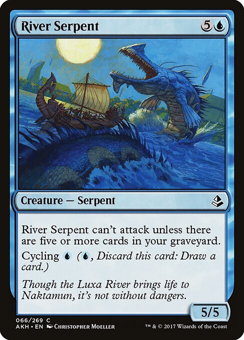 River Serpent — Front