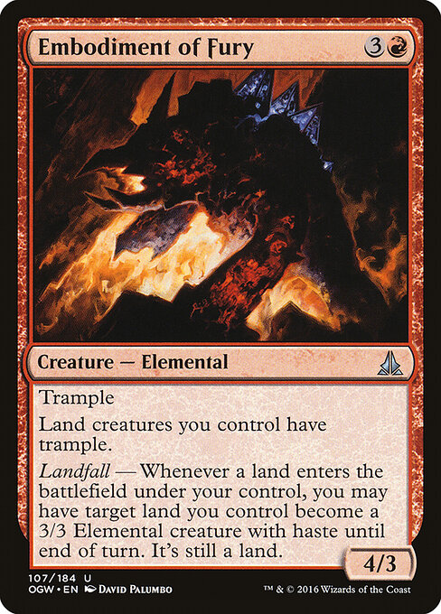 Embodiment of Fury — Front
