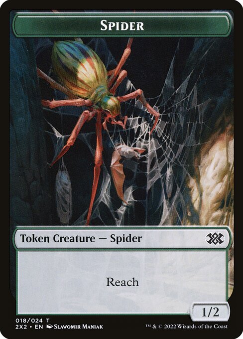 Spider // Monk Double-Sided Token
