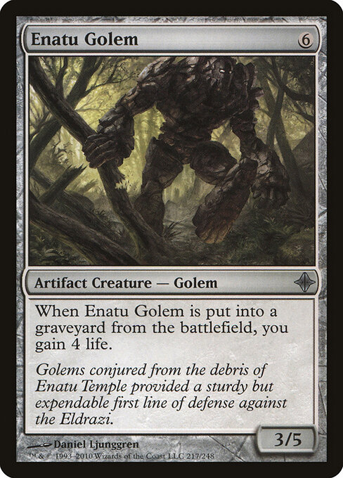 Enatu Golem — Front