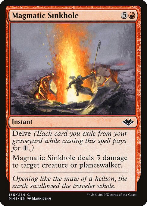 Magmatic Sinkhole — Front