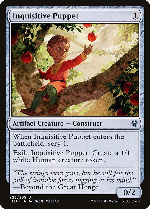 Inquisitive Puppet — Front