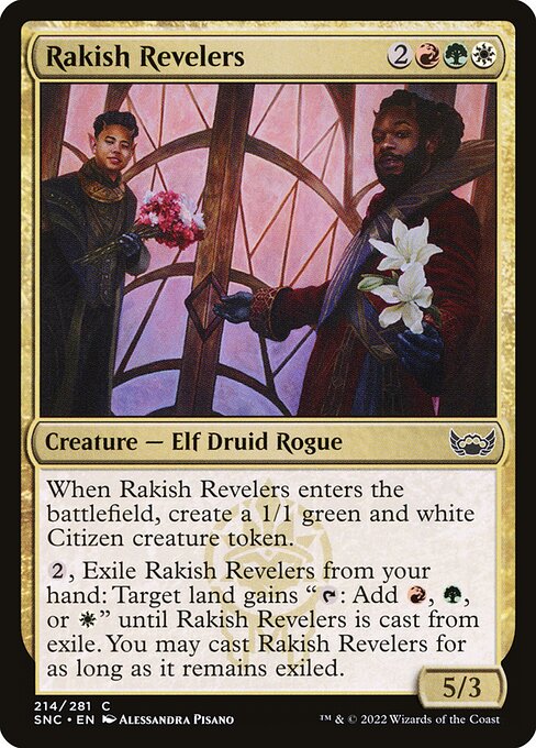 Rakish Revelers — Front