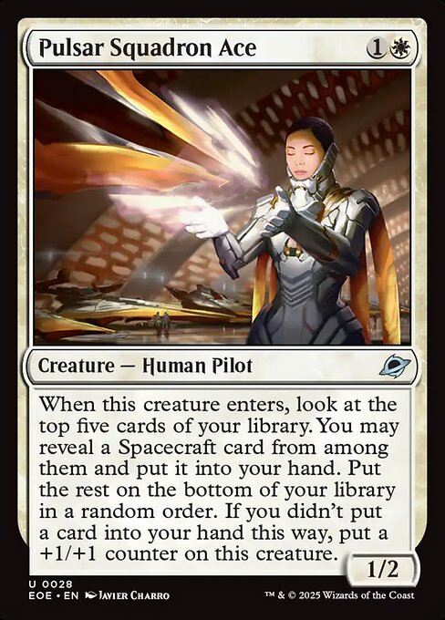 Pulsar Squadron Ace — Front