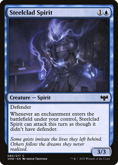 Steelclad Spirit — Front