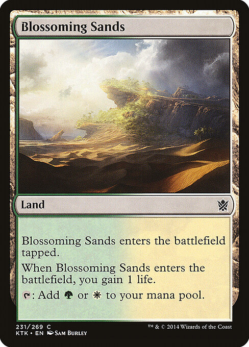 Blossoming Sands — Front