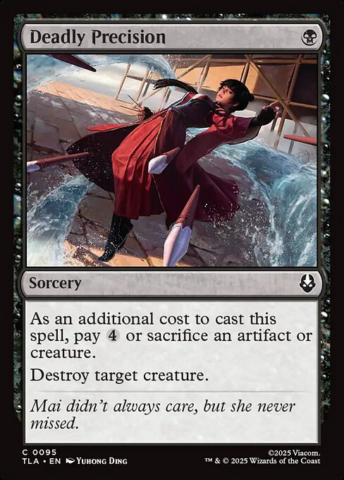 Deadly Precision — Front