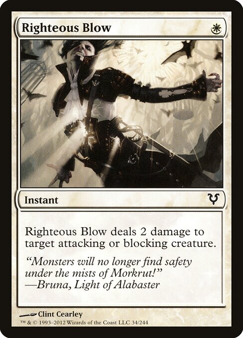 Righteous Blow — Front
