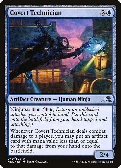 Covert Technician — Front