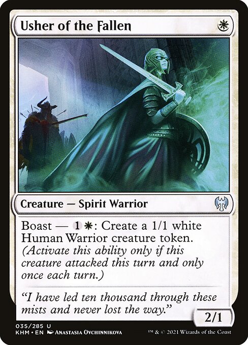 Usher of the Fallen — Front