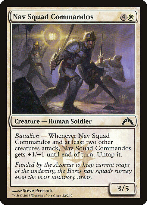 Nav Squad Commandos — Front