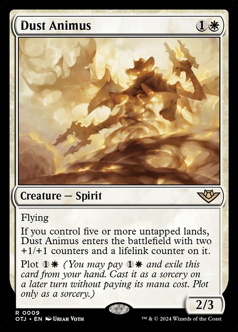 Dust Animus — Front