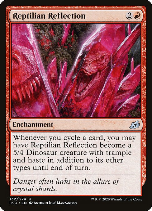 Reptilian Reflection — Front