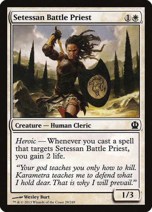 Setessan Battle Priest — Front
