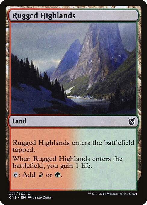 Rugged Highlands — Front