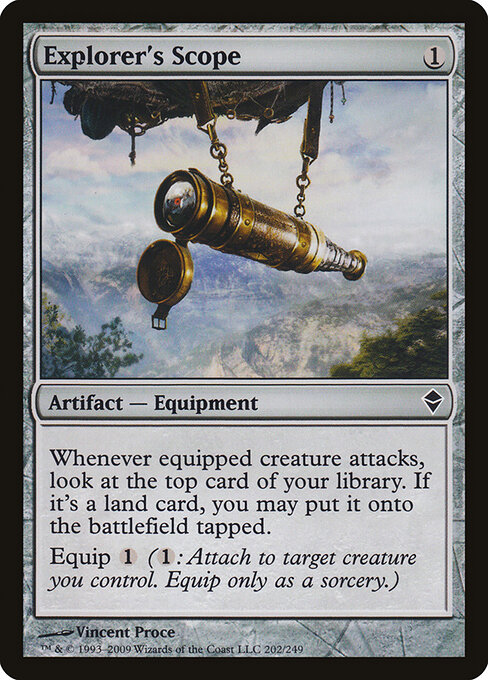 Explorer's Scope — Front