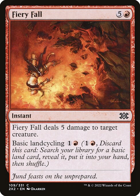 Fiery Fall — Front