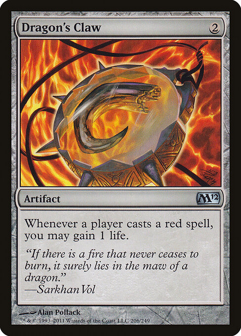 Dragon's Claw — Front