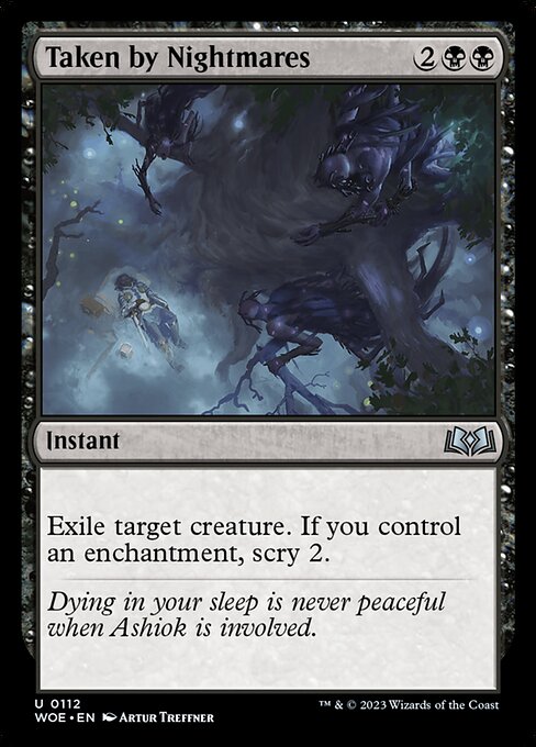 Taken by Nightmares — Front