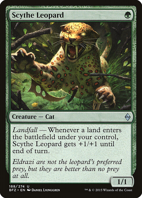 Scythe Leopard — Front