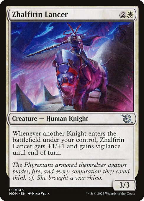 Zhalfirin Lancer — Front