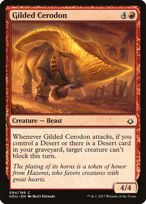 Gilded Cerodon — Front