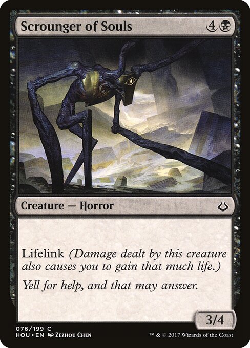 Scrounger of Souls — Front