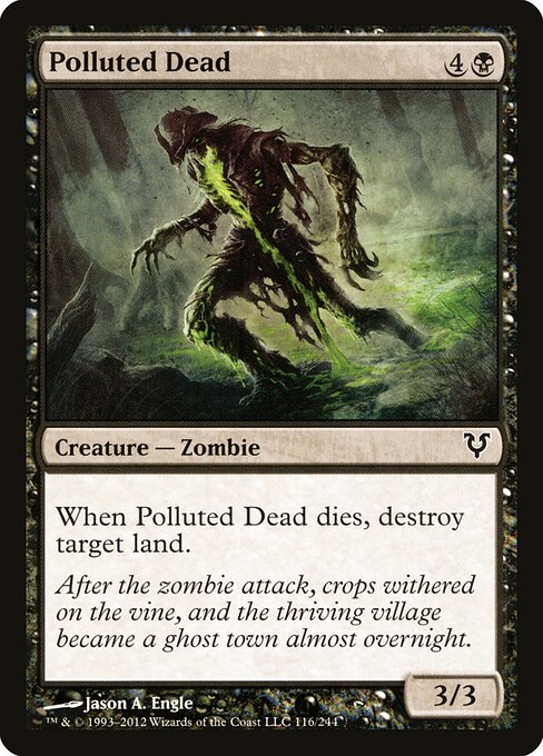 Polluted Dead — Front
