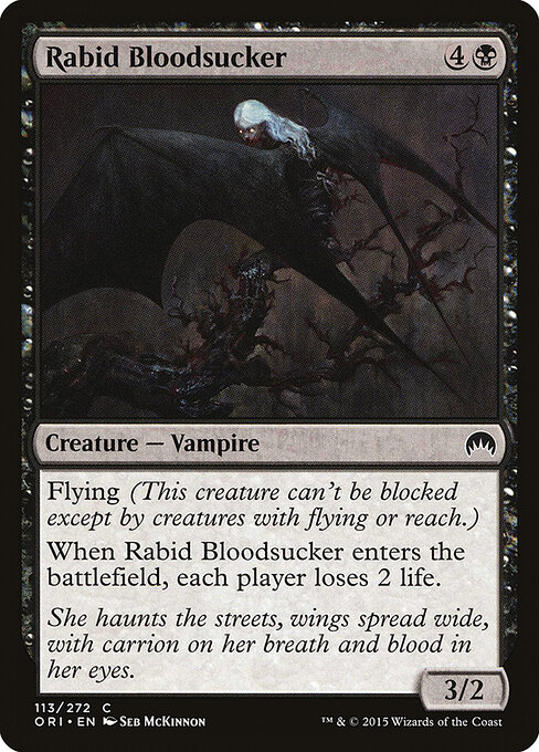 Rabid Bloodsucker — Front