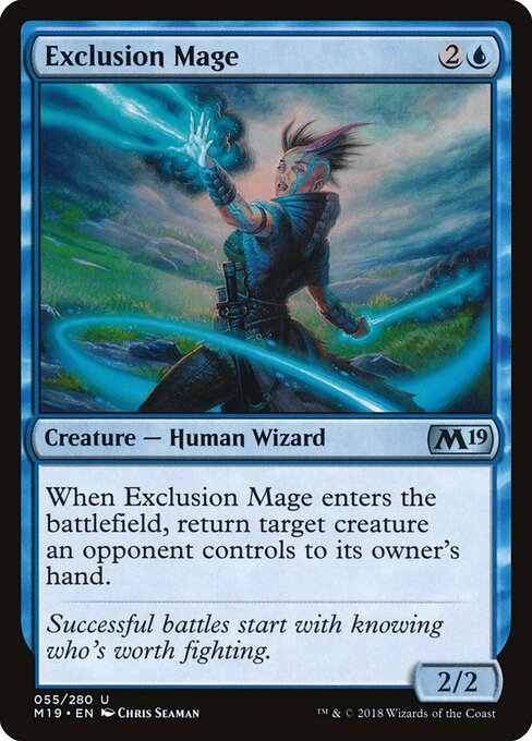 Exclusion Mage — Front
