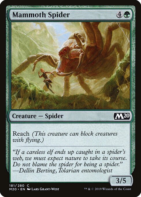 Mammoth Spider — Front