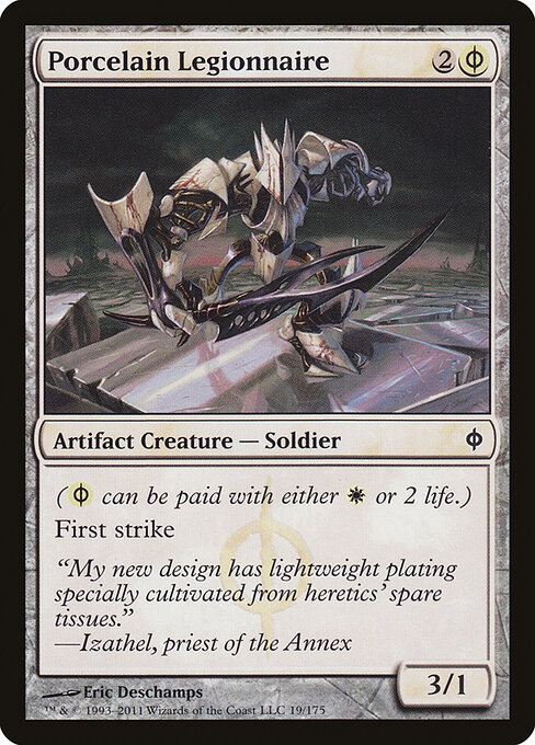 Porcelain Legionnaire — Front
